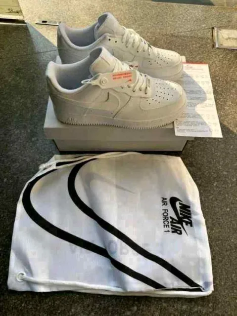 Niikee airforce 1 white pure leather heavy quality 164
