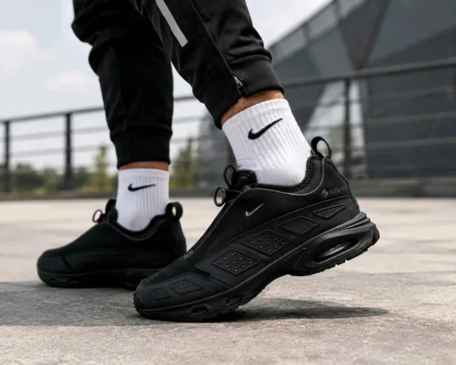 Sale Nikke AirMax SNDR GORE TEX Black and Dark Smoke Grey 1779