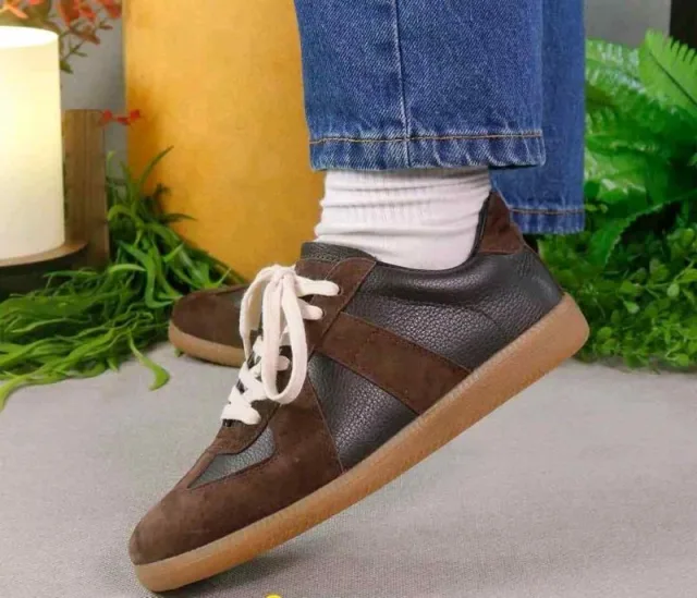 Maison margiela replica sneakers brown 2686