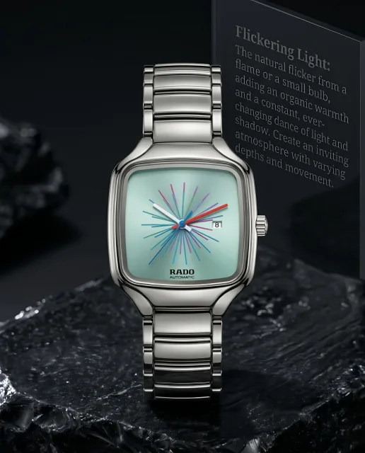 Raado True Square Over the Abyss Silver-SkyBlue