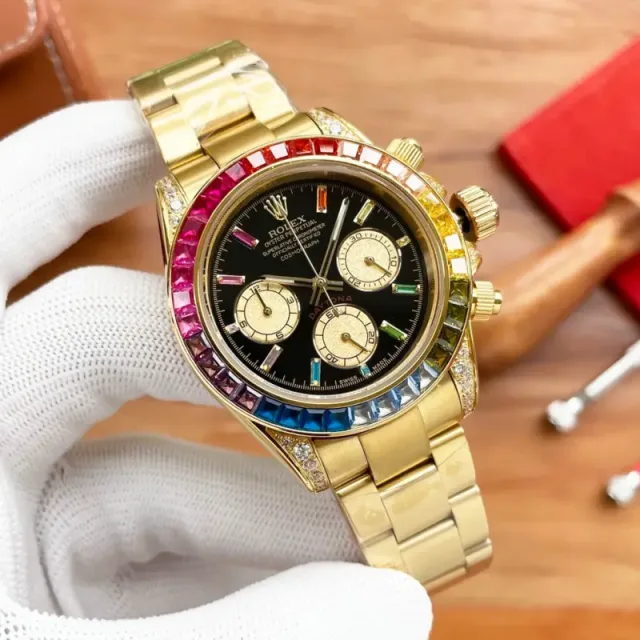 Rolee_x Oyst jier Perpetual Rainbow Gold