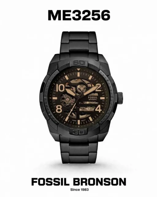 Fossii_l Bronson ME3256 Automatic black Brown