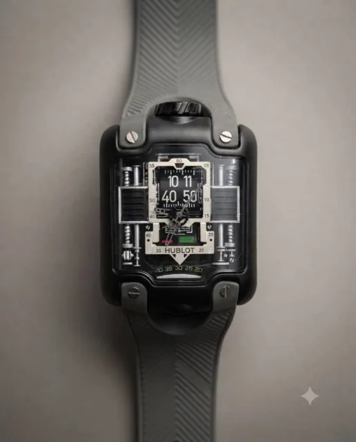 Hublot MP-10 Tourbillon Grey Black Dial
