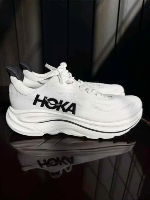 Hoka Clifton 10 White Black 1277