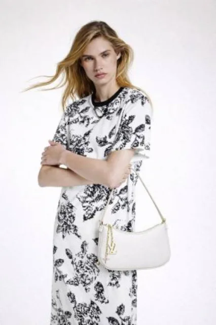 Loui Vuitton pochette bloom with box 6150