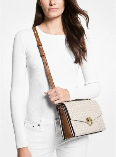 micheal kors handrix sling bag premium quality with og box
