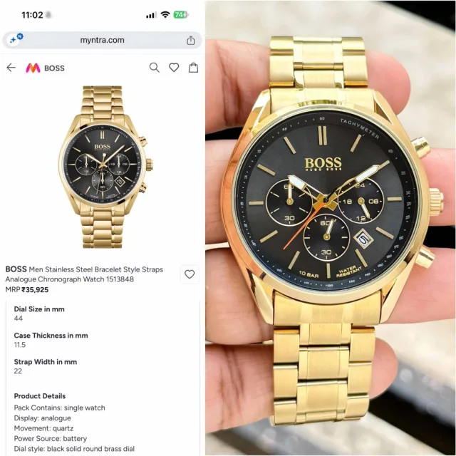 Boss Gold Colour Official Store Article