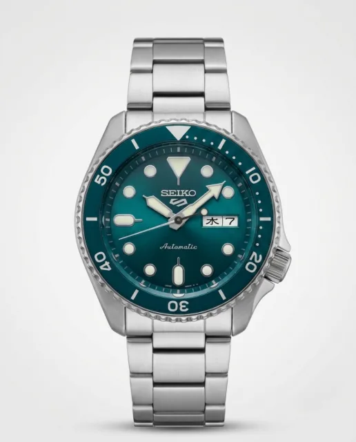 Seiko 5 Sports Automatic silver mat green